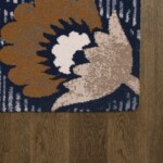 CHINTZ Marineblau